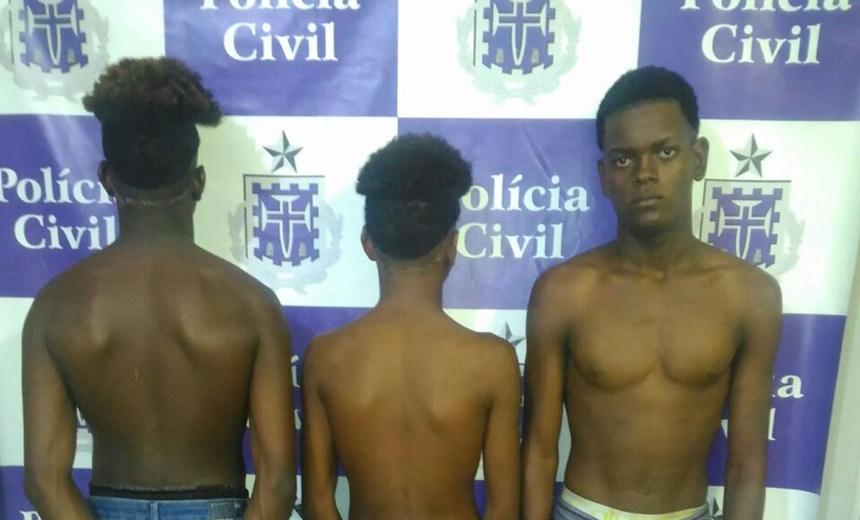 Responsável por assaltos a ônibus, trio é localizado pelo Gerrc em Salvador