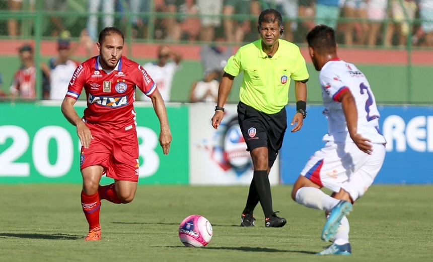 Bahia perde para o &#8216;xará&#8217; de Feira e segue sem vencer na temporada 2018