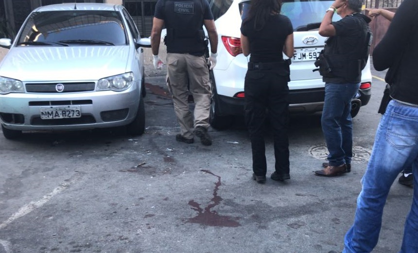 Veja registros exclusivos feitos no local onde policial foi executado em Salvador