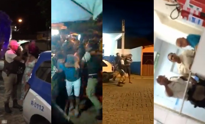 DESCONTROLE: Apenas em janeiro, quatro PMs foram flagrados em casos de agressão na Bahia