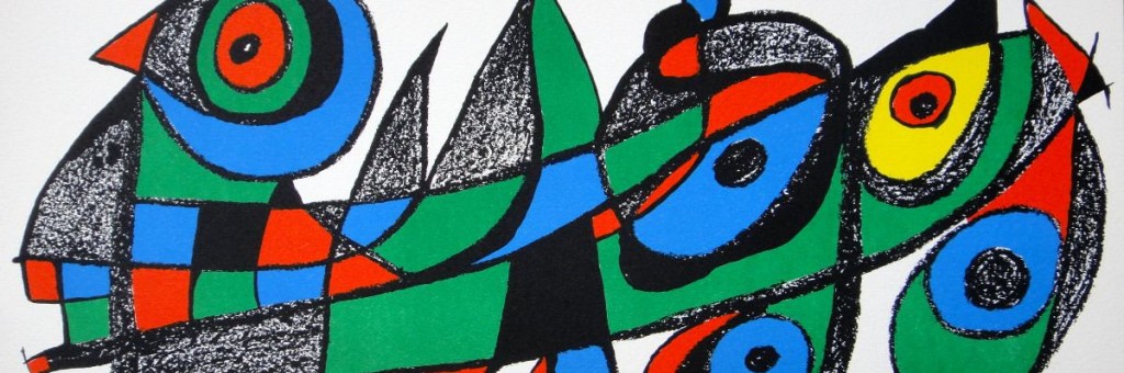 A Magia de Miró, desenhos e gravuras