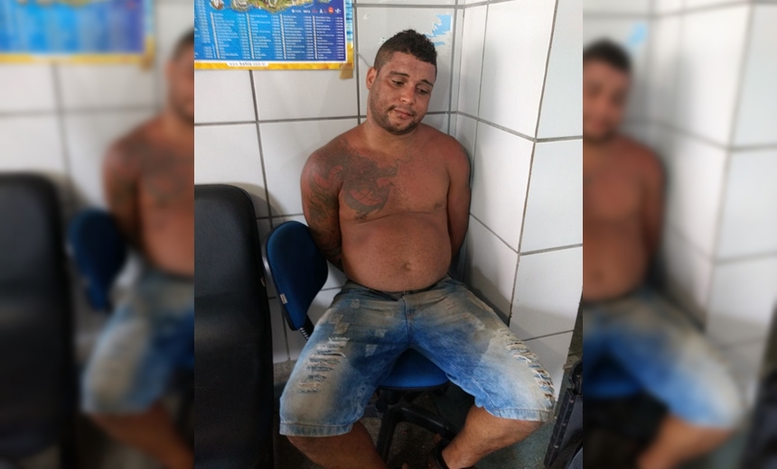 CAIU: Apontado como chefe do tráfico no Cabalar é preso no arrastão do Carnaval