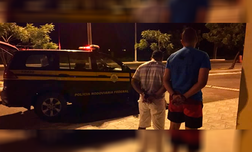 DUPLA DO CRIME: Assaltante e sequestrador são presos pela PRF na cidade de Ibotirama