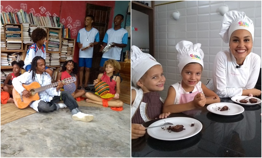 Clube da Alegria apresenta criançada talentosa do Bairro da Paz e receitas para Páscoa