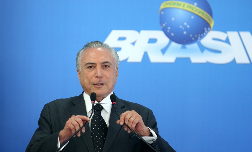 ALTO ESCALÃO: Temer é incluído em inquérito que investiga repasses da Odebrecht para PMDB