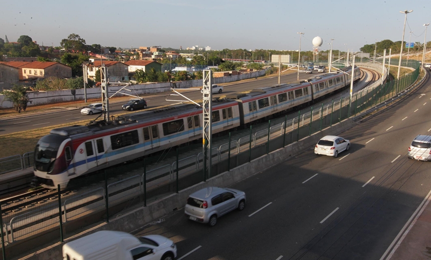 TESTES: Metrô começa a operar entre a Estação Mussurunga e o Aeroporto