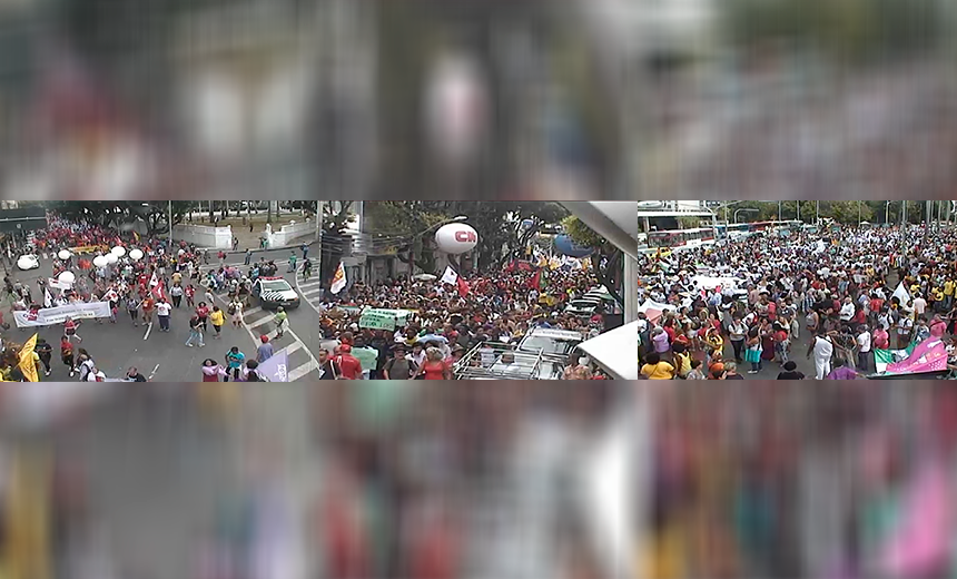 ATENÇÃO: Marcha de Abertura do Fórum Social Mundial interdita o trânsito no centro