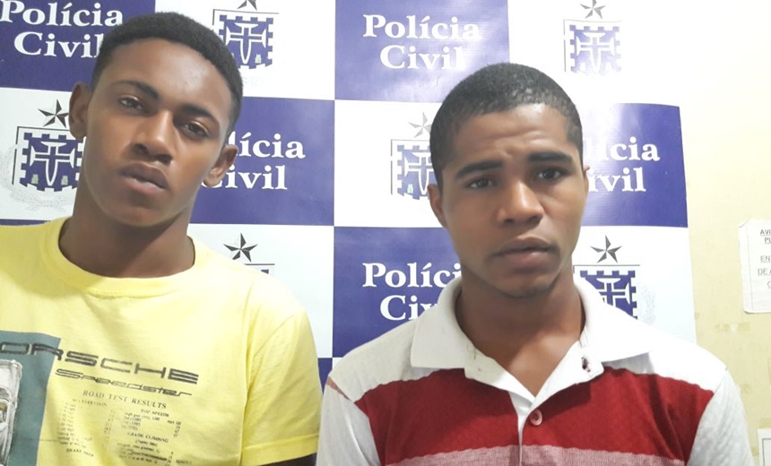 INTERIOR: Polícia prende dupla acusada de homicídio no município de Laje