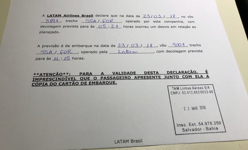 Procon notifica empresa que cancelou voo e irritou passageiros no aeroporto de Salvador