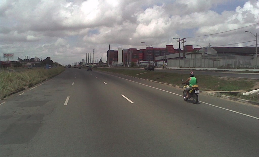 FATAL: Motociclista morre em acidente na BR-324; em Porto Seco Pirajá