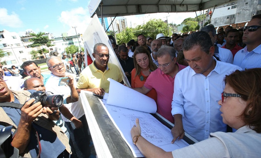 SAÚDE PÚBLICA: Rui Costa autoriza início de obras de unidades no Imbuí e Jardim Armação