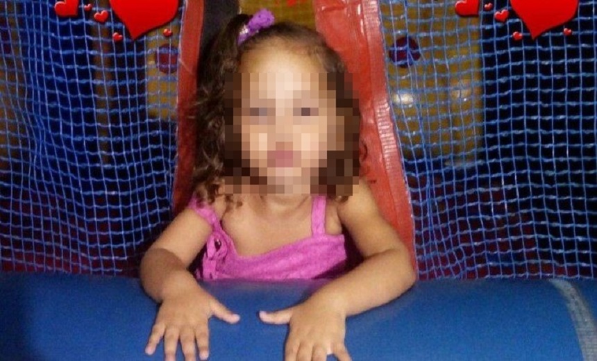 TRISTEZA: Menina de 2 anos morre após ser baleada na cabeça no Rio de Janeiro