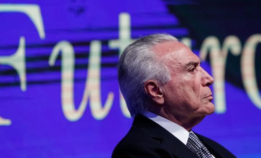 NO ATAQUE: Em discurso, Temer diz que &#8220;gestos irresponsáveis&#8221; desestabilizam o país