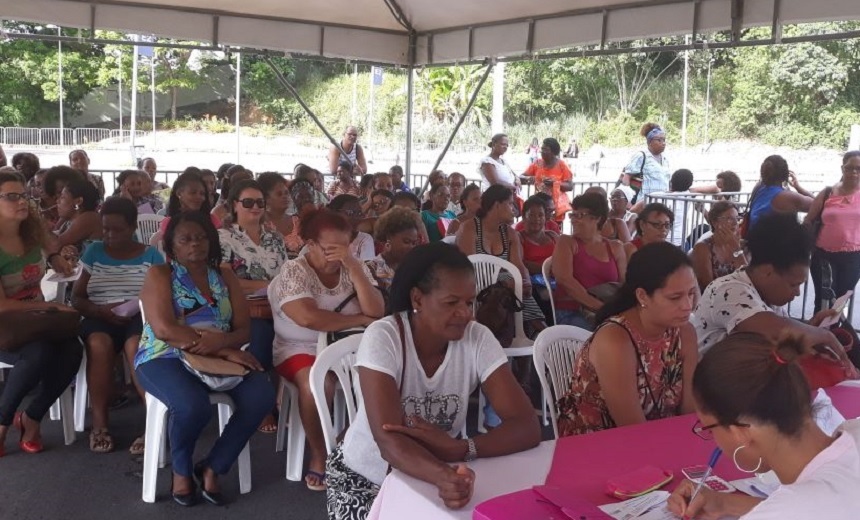 AÇÃO SOCIAL: Mamografias são realizadas gratuitamente na Arena Fonte Nova