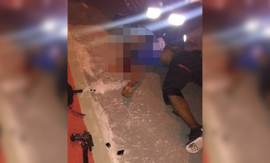 FIM DA LINHA: Assaltante se assusta com sirene do Samu e pula de ônibus em movimento