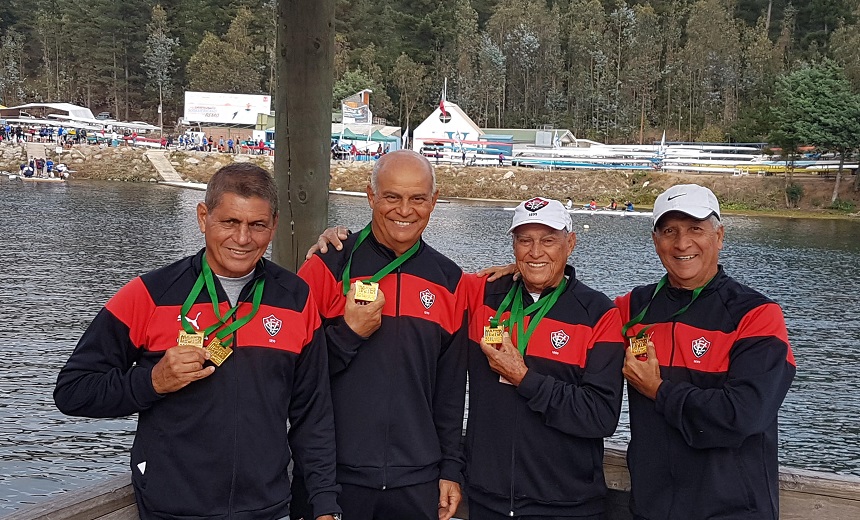 REMO MASTER: Atletas baianos conquistam oito medalhas no Campeonato Sulamericano