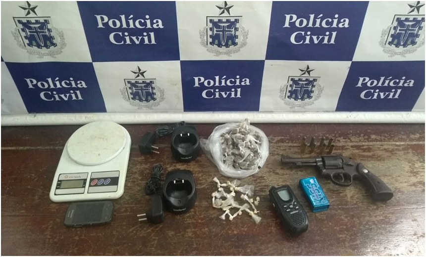 DE TODOS OS TIPOS: Droga é apreendida durante ação policial em Eunápolis