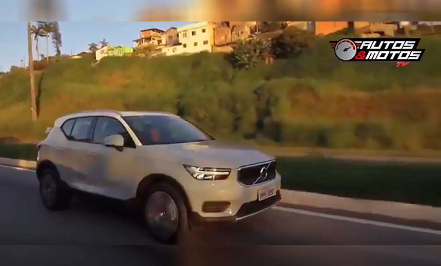 AUTOS E MOTOS: Tecnológico, Volvo XC40 anda (quase) sozinho