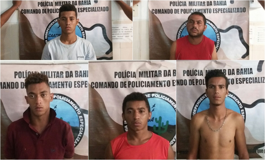 INTERIOR: Quadrilha de assaltantes baianos e pernambucanos é desmontada pela polícia