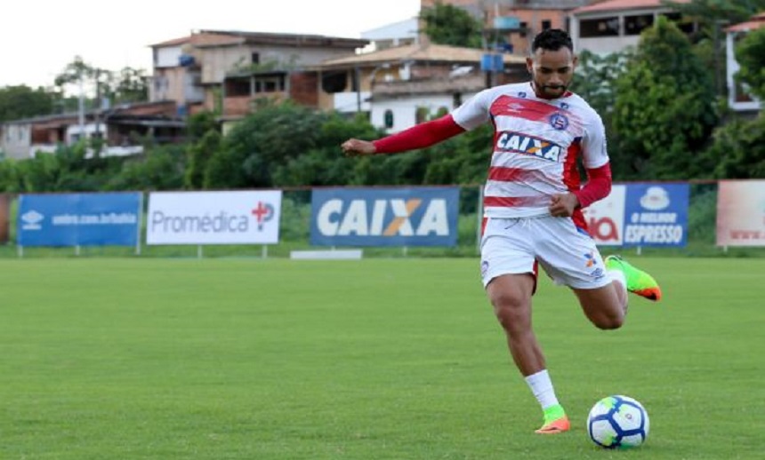 RETORNO: Com Jackson em campo, Bahia treina com foco na Copa do Brasil