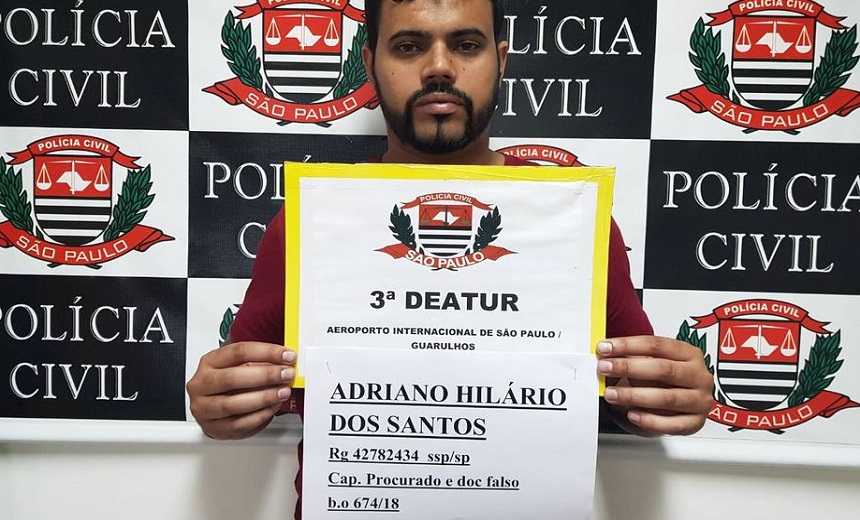 CAPTURADO: Líder do PCC é preso no Aeroporto de Guarulhos após voltar de Camaçari