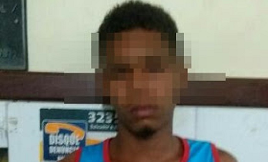 Jovem é preso acusado de tentar matar a mãe e a filha no Bairro Vila Feliz em Jacobina