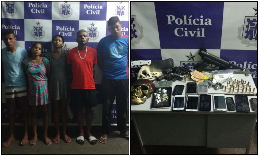 Quadrilha de traficantes é desarticulada pela polícia em Senhor do Bonfim