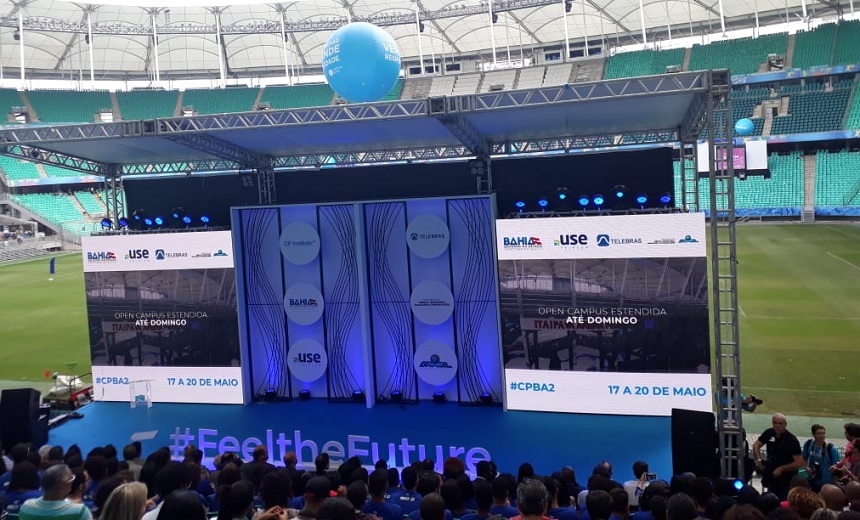 Segunda edição do Campus Party na Bahia tem abertura oficial na Arena Fonte Nova