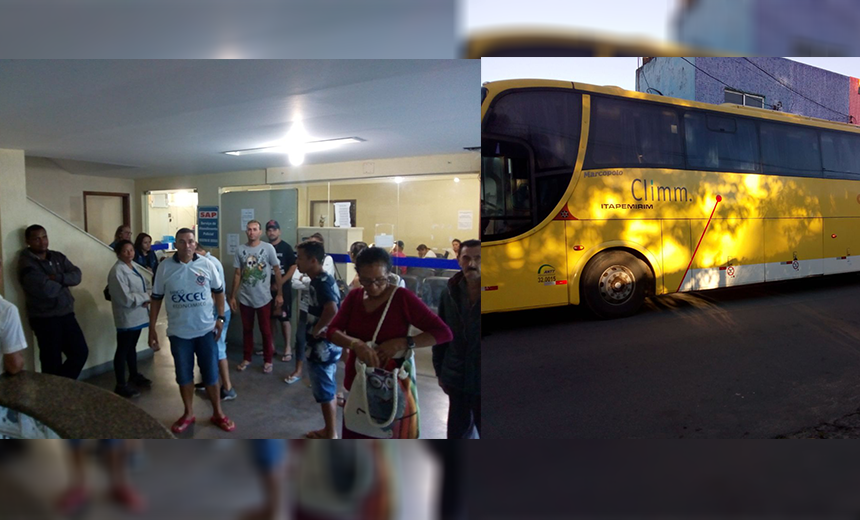 Passageiros de ônibus interestadual são assaltados na BR-101, em Conceição do Jacuípe