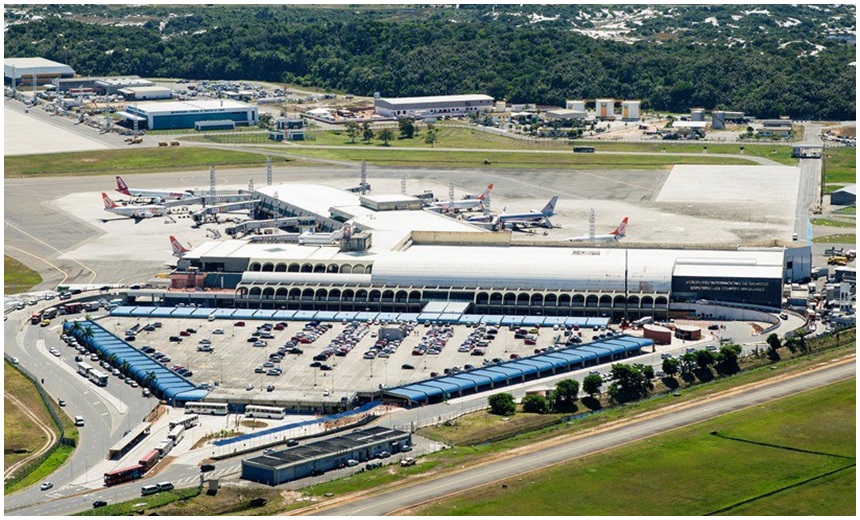 Aeroporto de Salvador funciona normalmente na manhã desta quarta-feira