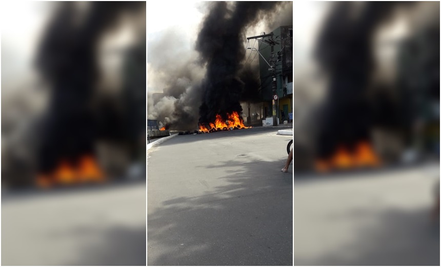 Protesto na San Martin trava o trânsito em várias avenidas de Salvador