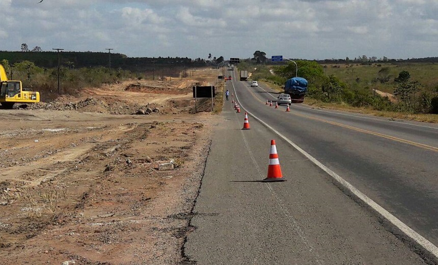 Tráfego em trecho duplicado da BR-101 será liberado nesta sexta