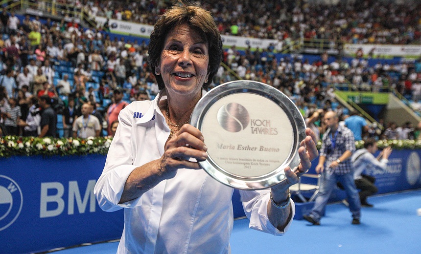 Lenda do tênis mundial, brasileira Maria Esther Bueno morre aos 78 anos