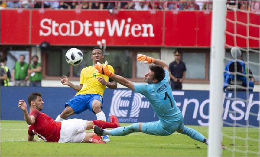 Seleção Brasileira goleia Áustria por 3 a 0 em  último amistoso antes da estreia na Copa 2018