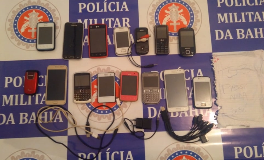 PM impede entrada de 15 celulares no presídio de Paulo Afonso