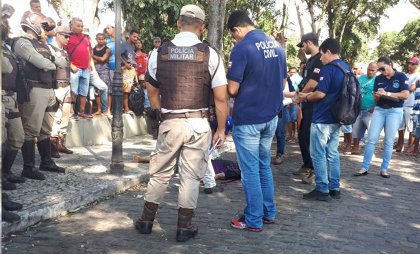 Quatro pessoas são assassinadas nesta tarde na cidade Feira de Santana