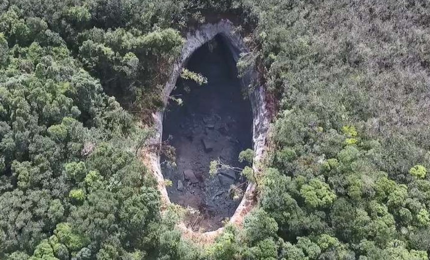 Causa de erosão em Vera Cruz será estudado na Alemanha; resultado sai em até seis meses