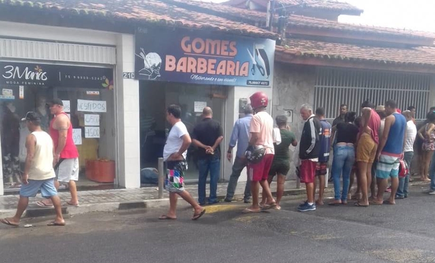 Homem é morto com 15 tiros dentro de barbearia enquanto trabalhava em Alagoinhas; vídeo