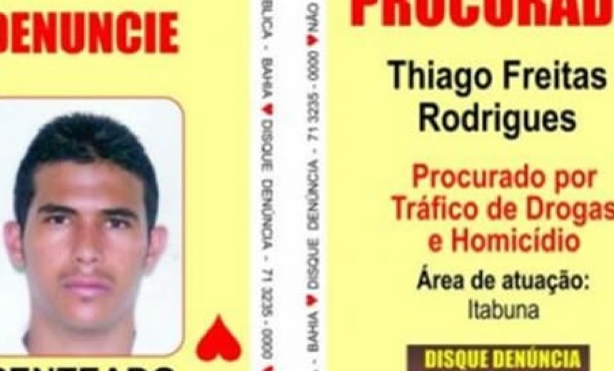 &#8220;Chefão do tráfico&#8221; de Itabuna, &#8220;Penteado&#8221; é preso em São Paulo