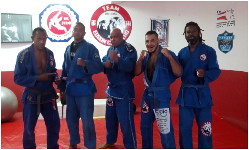 Delegado baiano participa de campeonato de jiu-jitsu em Salvador