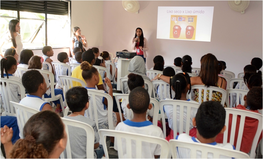 Crianças de escola municipal aprendem sobre a importância de cuidar da cidade