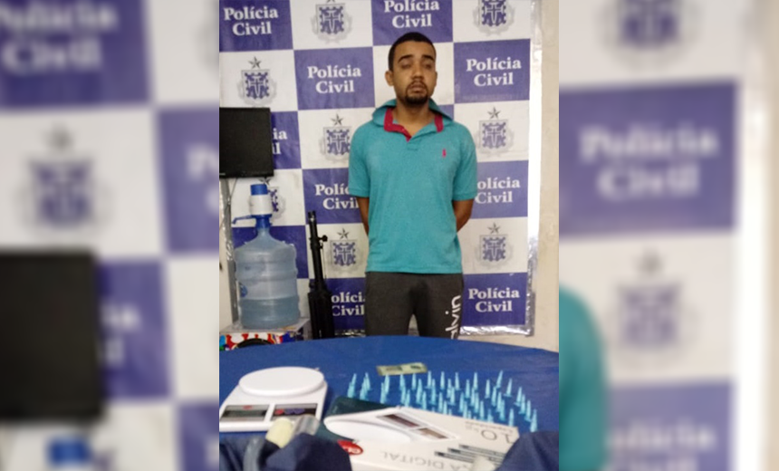 Traficante acusado de atirar em PMs é preso com drogas em Vila de Abrantes