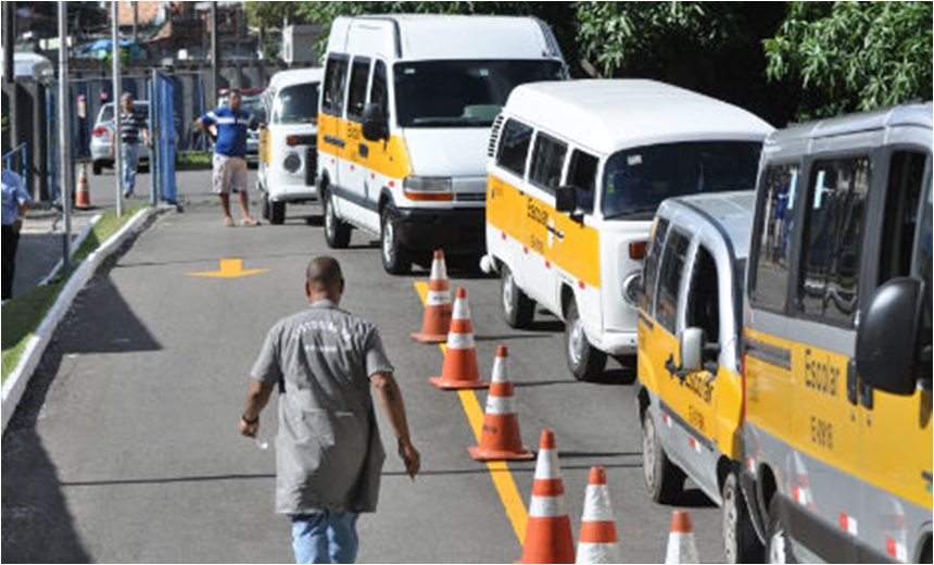 Fiscalização do transporte escolar de Salvador começa na segunda-feira