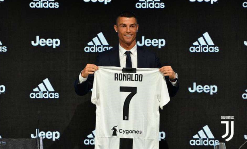 Mesmo sem estrear pela Juventus, Cristiano Ronaldo já tem 55 mil camisas vendidas