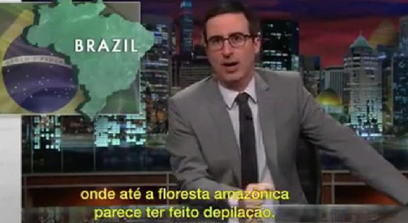 Programa de humor norte-americano faz piada com protestos no Brasil; assista