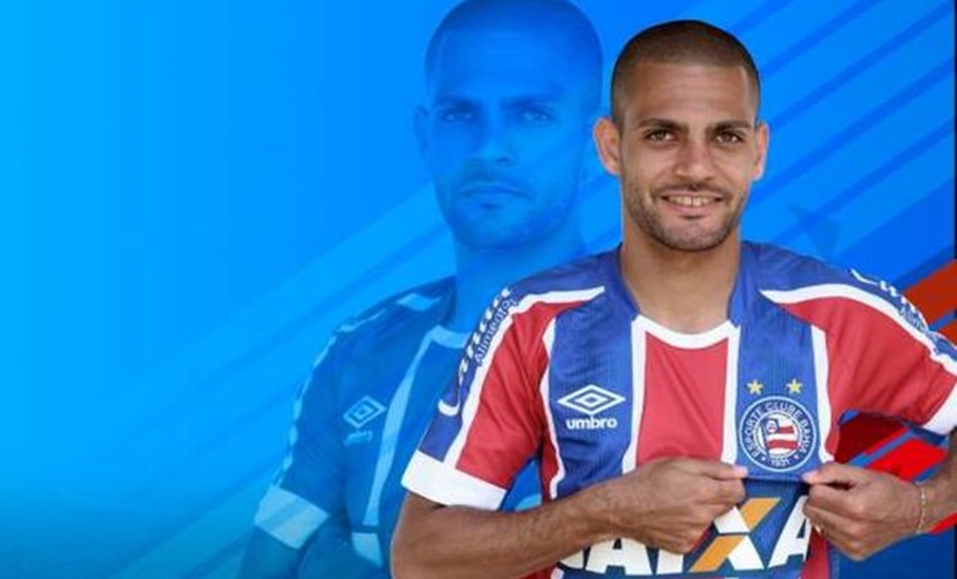 Bahia anuncia Clayton, ex-Atlético Mineiro, como novo reforço no ataque tricolor