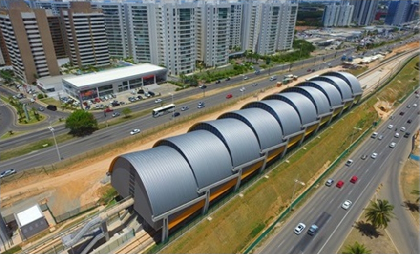 Obras na Linha 2 do metrô modifica trajeto de trem com parada na estação Flamboyant