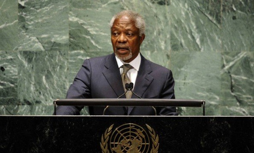 Morre Kofi Annan, ex-secretário-geral da ONU e ganhador do Nobel da Paz