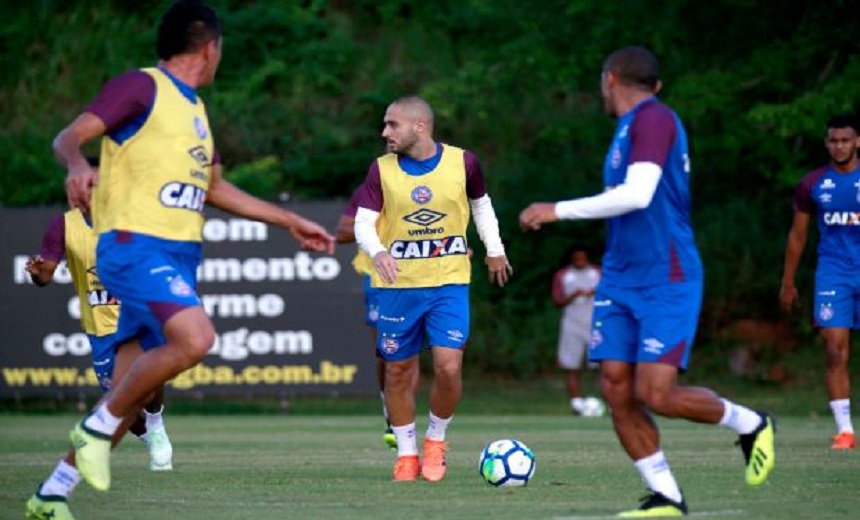 Bahia encerra preparação e embarca para enfrentar o Santos