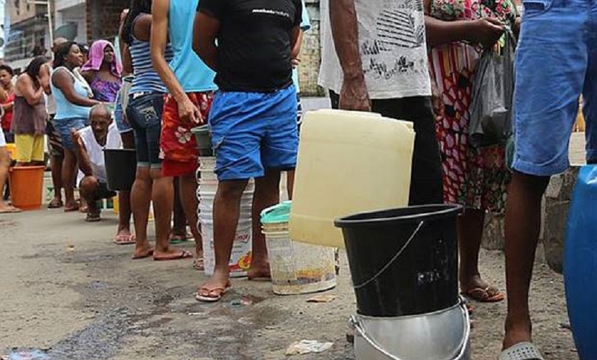 Fornecimento de água será interrompido em 16 bairros de Simões Filho nesta quarta